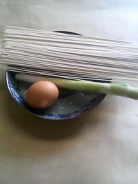 青菜鸡蛋面
