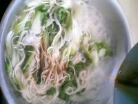 青菜鸡蛋面