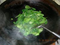 小菜苗瘦肉汤