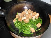 豆泡蒜苗