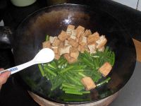 豆泡蒜苗
