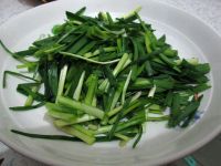 绿豆芽炒韭菜