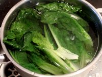 白灼生菜