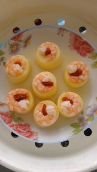 鲜虾玉柱