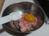 蚕豆鸡蛋肉沫汤