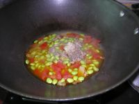 番茄毛豆汤