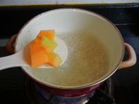 哈密瓜酒酿汤团
