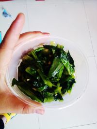 清炒油麦菜