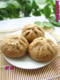 亚麻籽粗粮肉包
