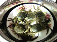 清蒸河蟹