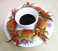 清蒸河蟹