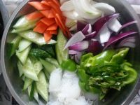 捞汁蔬菜