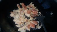 肉炒油菜
