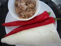萝卜丝炒肉末