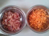 胡萝卜肉粒粥