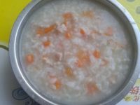 胡萝卜肉粒粥