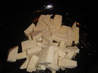 辣椒炒冻豆腐