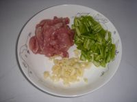 肉丝辣椒炒包菜