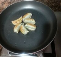 香煎韭菜猪肉饺