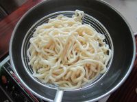 鸡茸鲜菇面