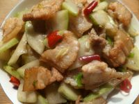 瓠瓜五花肉片