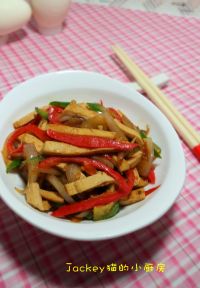 洋葱炒豆干