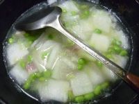 毛豆咸肉冬瓜汤