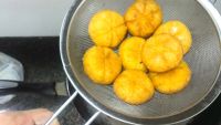豆沙馅南瓜饼