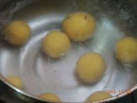 豆沙红薯汤圆