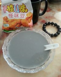 双豆芝麻豆浆