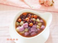 芋圆红豆汤