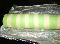 斑澜条纹蛋糕卷