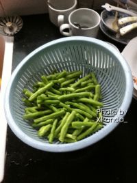 豇豆炒茄子