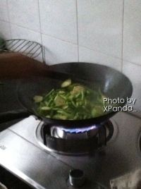 豇豆炒茄子