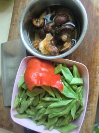 蚝油香菇扁豆