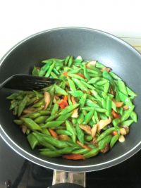 蚝油香菇扁豆