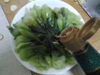 白灼油菜