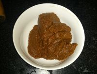 茄丁豌豆素炸酱面