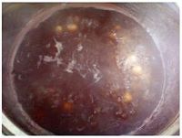冰糖莲子红豆粥
