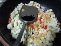 西红柿茄子土豆丁面