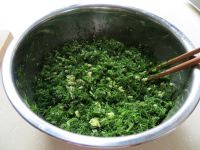 茴香鸡蛋包子