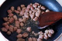 火龙果黑椒牛肉粒
