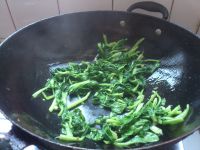 上海青煎豆腐