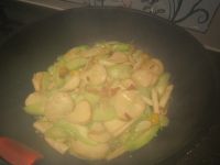 丝瓜白果烩双菇