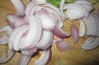 西芹炒洋葱