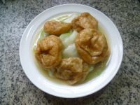 油面筋炒蒲瓜