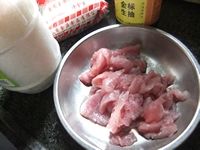 青瓜炒肉片