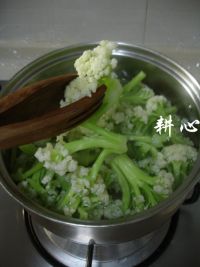 香菇炒松花菜