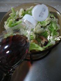 香菇炒松花菜