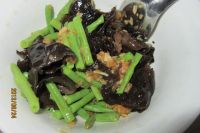 蒜泥豇豆木耳